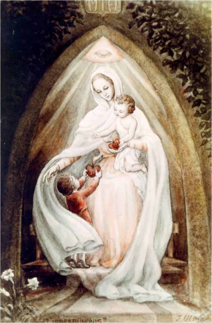Dando el Corazón a María y Jesús